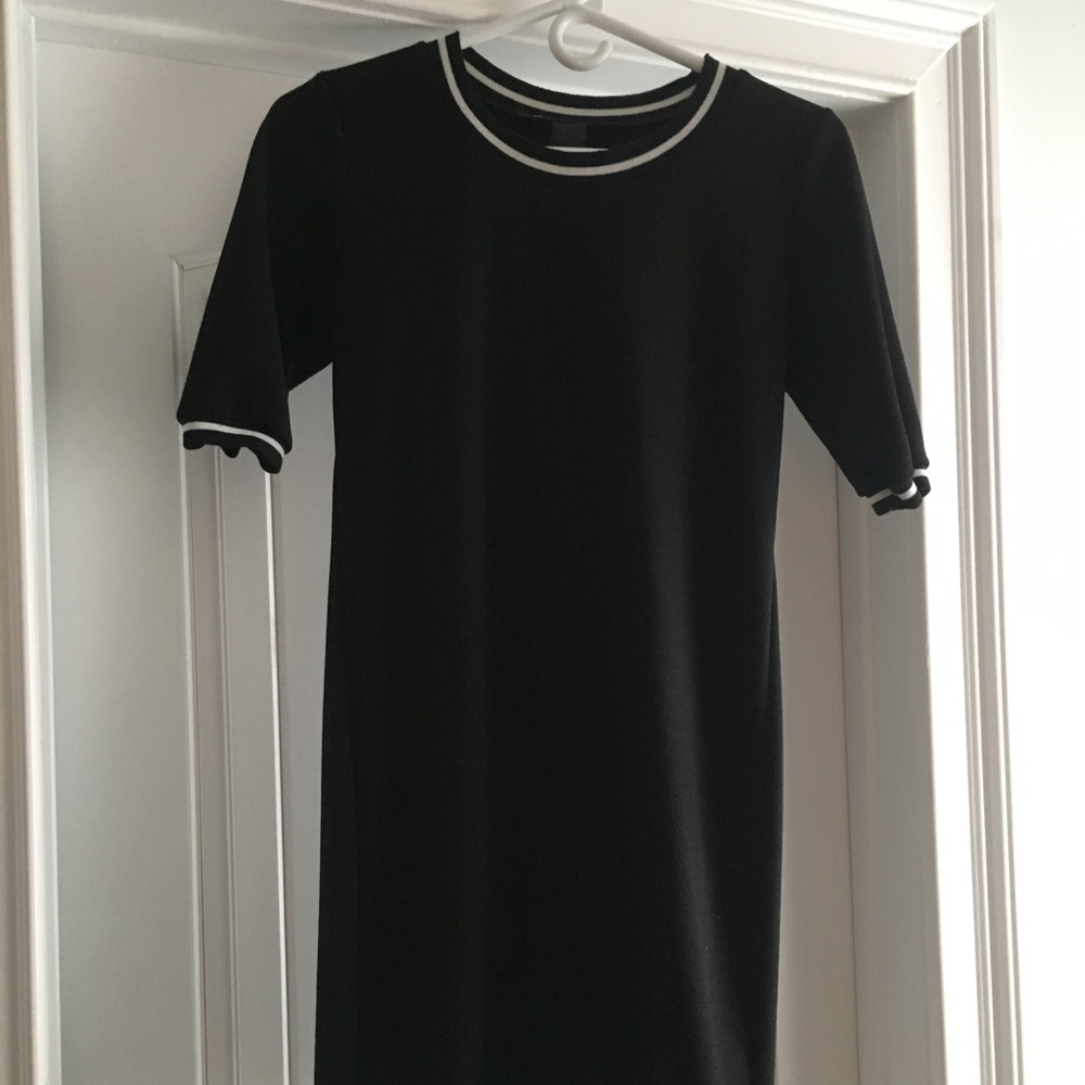 Black dress.